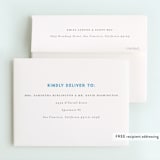 "Disney's Pooh Birthday" - Children's Birthday Party Thank You Cards in Cornflower by Snow and Ivy - FREE Recipient Addressing
