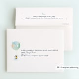 "Disney's Cinderella Bibbity Bobbity" - Children's Birthday Party Thank You Cards in Midnight by Itsy Belle Studio - FREE Recipient Addressing