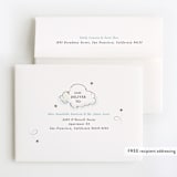 "Disney's Winnie the Pooh in the Wood" - Children's Birthday Party Thank You Cards in Sky by Becky Nimoy - FREE Recipient Addressing