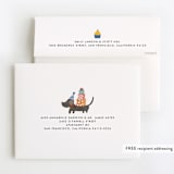 "Party Puppers" - Children's Birthday Party Thank You Cards in Classic by Lehan Veenker - FREE Recipient Addressing