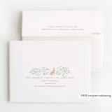 "Hop on Over II" - Children's Birthday Party Thank You Cards in Mint by Hallie Fischer - FREE Recipient Addressing