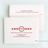 "Pizza Pie Party" - Children's Birthday Party Thank You Cards in Tomato by Paper Sun Studio - FREE Recipient Addressing