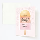 "Sweet Celebration" - Children's Birthday Party Thank You Cards in Fruit Punch by Michelle Taylor - Front