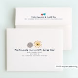 "space age" - Children's Birthday Party Thank You Cards in Midnight by peetie design - FREE Recipient Addressing