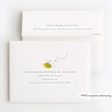 "In The Garden" - Children's Birthday Party Thank You Cards in Sky by Susan Asbill - FREE Recipient Addressing