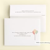 "Make A Wish!" - Children's Birthday Party Thank You Cards in Cotton Candy by Peony Rose Design - FREE Recipient Addressing