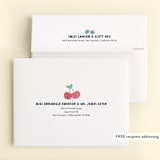 "Fruit Salad" - Children's Birthday Party Thank You Cards in Fruit Punch by peetie design - FREE Recipient Addressing