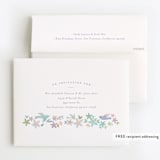 "Woodland" - Children's Birthday Party Thank You Cards in Dusk by Lori Wemple - FREE Recipient Addressing