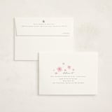 "Fairies" - Children's Birthday Party Thank You Cards in Rose by Hudson meet Rose - FREE Recipient Addressing