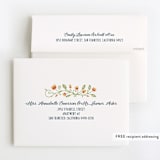"Garden Tea Party" - Children's Birthday Party Thank You Cards in Lake by Erin Deegan - FREE Recipient Addressing