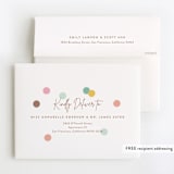"Confetti Balloon" - Children's Birthday Party Thank You Cards in Peony by Michelle Taylor - FREE Recipient Addressing