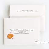 "Cutie" - Children's Birthday Party Thank You Cards in Clementine by Megan Cash - FREE Recipient Addressing
