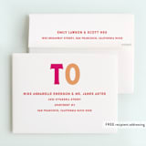 "The Big One" - Children's Birthday Party Thank You Cards in Rose by Baumbirdy - FREE Recipient Addressing
