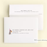 "Puppy Pizza Party" - Children's Birthday Party Thank You Cards in Cobblestone by Stephanie Given - FREE Recipient Addressing