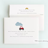 "Down by the farm" - Children's Birthday Party Thank You Cards in Rainbow by Hudson meet Rose - FREE Recipient Addressing