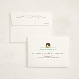 "Big Red Barn" - Children's Birthday Party Thank You Cards in Barn by Jennifer Wick - FREE Recipient Addressing
