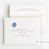 "It's my party" - Children's Birthday Party Thank You Cards in Denim by Sara Hicks Malone - FREE Recipient Addressing