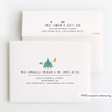 "Retro Camper" - Children's Birthday Party Thank You Cards in Midnight by Hudson meet Rose - FREE Recipient Addressing