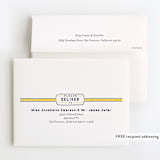 "MVP Collectors Card" - Children's Birthday Party Thank You Cards in School Bus by Shiny Penny Studio - FREE Recipient Addressing