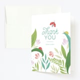 "Little Love Bug" - Children's Birthday Party Thank You Cards in Ladybug by Gia Graham - Front