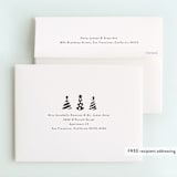 "yippee for three!" - Children's Birthday Party Thank You Cards in Sugar by Susan Asbill - FREE Recipient Addressing