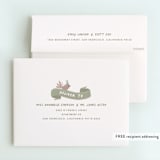 "Animals" - Children's Birthday Party Thank You Cards in Toffee by Remioni - FREE Recipient Addressing