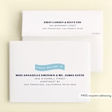 "Monaco" - Children's Birthday Party Thank You Cards in Sky by Shirley Lin Schneider - FREE Recipient Addressing