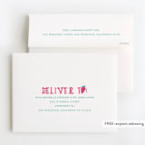 "One In A Melon" - Children's Birthday Party Thank You Cards in Honey Drew by Bethany Anderson - FREE Recipient Addressing