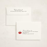 "Petit Pomodoro" - Children's Birthday Party Thank You Cards in Lime by Jackie Crawford - FREE Recipient Addressing