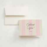 "Gelato" - Children's Birthday Party Thank You Cards in Fragola by Megan Davis - Front