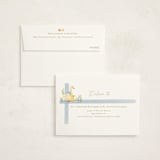 "Vintage goose" - Children's Birthday Party Thank You Cards in Sky by Creo Study - FREE Recipient Addressing