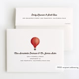 "Greatest Adventure" - Children's Birthday Party Thank You Cards in Signal Red by Jennifer Wick - FREE Recipient Addressing