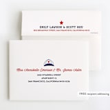"Little Slugger" - Children's Birthday Party Thank You Cards in Patriotic by One Swell Studio - FREE Recipient Addressing