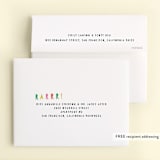 "Dinosaur Balloon" - Children's Birthday Party Thank You Cards in Teal by Lori Wemple - FREE Recipient Addressing