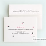 "Disney's Minnie Mouse Confetti" - Children's Birthday Party Thank You Cards in Peony by Annie Holmquist - FREE Recipient Addressing
