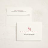 "Animal Cracker Parade" - Children's Birthday Party Thank You Cards in Pink Sugar by Jennifer Postorino - FREE Recipient Addressing