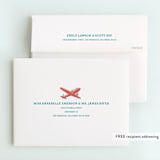 "ready, set, jet!" - Children's Birthday Party Thank You Cards in Teal by Susan Asbill - FREE Recipient Addressing