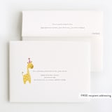 "Jungle Party Animals" - Children's Birthday Party Thank You Cards in Zoo by Sara Berrenson - FREE Recipient Addressing
