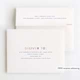 "Disney's Mickey Confetti" - Children's Birthday Party Thank You Cards in Bold by Ellen Schlegelmilch - FREE Recipient Addressing
