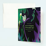 "Magnificent Maleficent" - Children's Birthday Party Thank You Cards in Forbidden Mountain by Jackie Crawford - Front