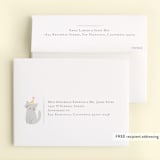 "Party cat" - Children's Birthday Party Thank You Cards in Spearmint by Angela Thompson - FREE Recipient Addressing