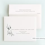 "Winter Train" - Children's Birthday Party Thank You Cards in Cinders by Baumbirdy - FREE Recipient Addressing