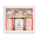 "Spooked Cupcake Decorating Set" - Party Baking Cups in pink by Jollity and Co