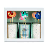 "Little Monsters Cupcake Decorating Set" - Party Baking Cups in multicolor by Jollity and Co