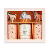 "Bow Wow Cupcake Decorating Set" - Party Baking Cups in multicolor by Jollity and Co