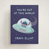 "Out of this World" - Classroom Valentines in Sky by Sherley Ferreira - Front