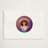 "A Magical Friend" - Classroom Valentines in Pulpura by Jen Banks - Matching Custom Sticker