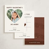 "Disney and Pixar's Cars To My Tows" - Classroom Valentines in Rust by Erica Krystek - Back of Card Options
