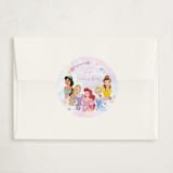 "Disney's Princess Portrait" - Classroom Valentines in Cotton Candy by Cass Loh - Matching Custom Sticker