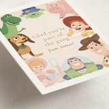 "Disney and Pixar's Toy Story Friendship" - Classroom Valentines in Taupe by Sabrin Deirani - Detail